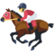 Horse Racing emoji on Facebook